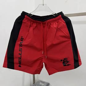 Hölle Stern Farbe Block Buchstaben Mode Shorts (4 Stile) -1631  