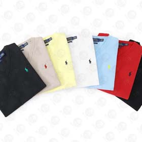 Paul POLO dünne V-Ausschnitt Baumwollenweste für Herren-1806  