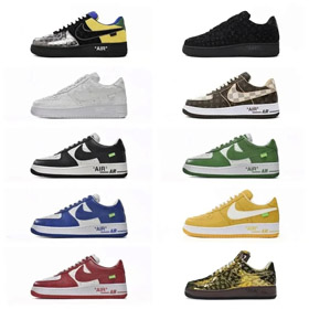 Nike LOUIS VUITTON Air Force 1 Low Casual Low-Top Mode Sneakers-2919  