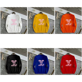 Louis Vuitton LV Rundhals locker Strickpullover-4454  