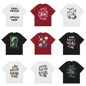 ASSC Anti Social Club Bunte Grafik T-Shirt-1793  