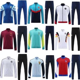 Nationales Langärmel Fußball Training Trikot-1608  